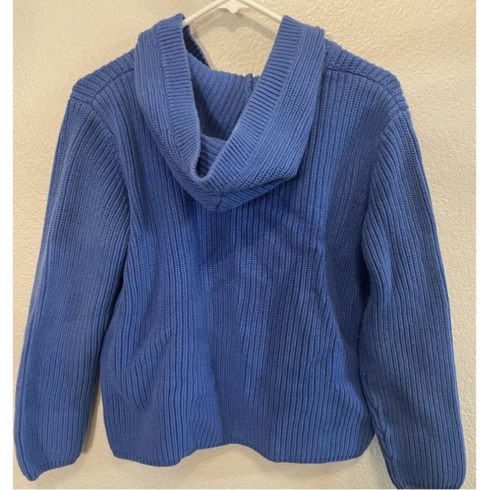 Ralph Lauren Knit Blue Button Sweater